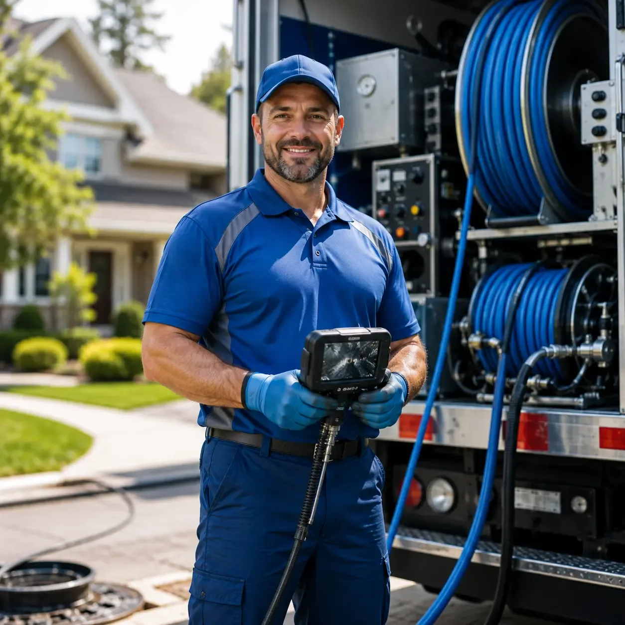 Local outdoor drain cleaning specialists in Lone Rock, WI